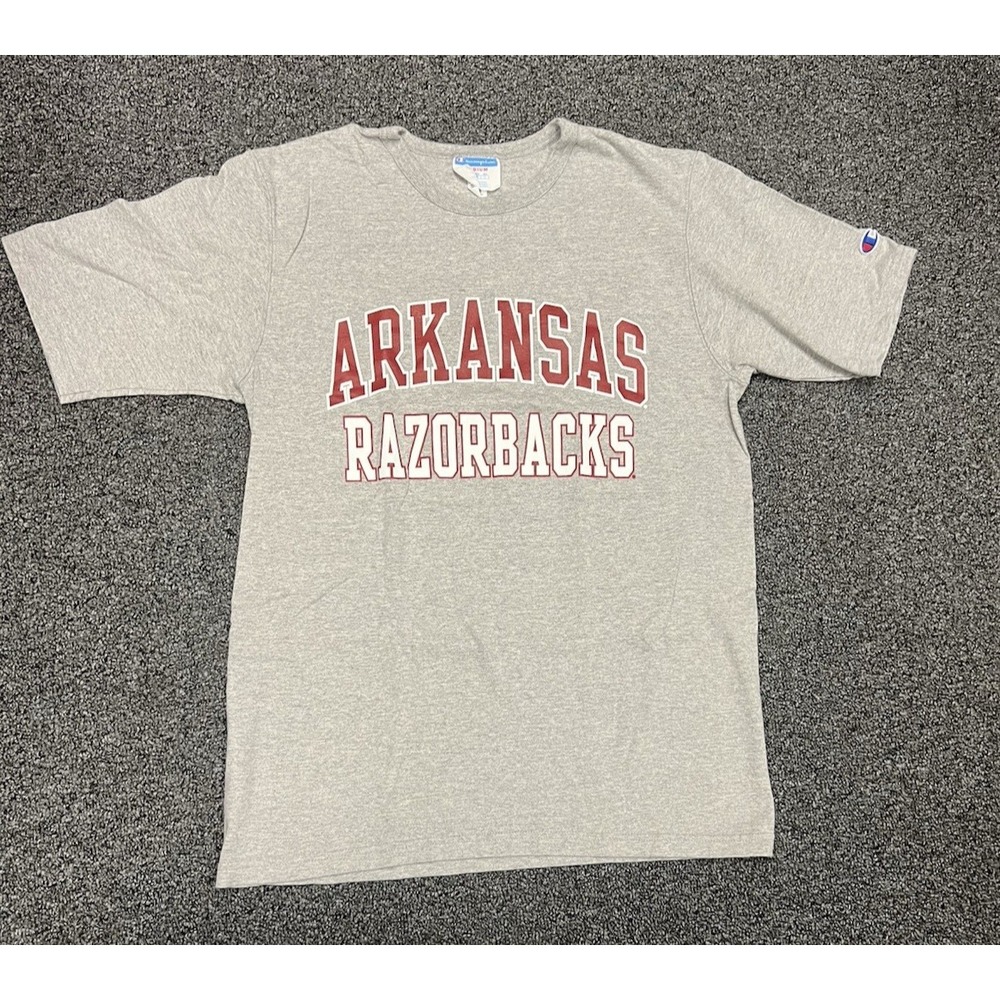 Arkansas Razorbacks tshirt Champion shirt Y2K NCAA t-shirt Mens Medium